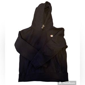 champion black hoodie